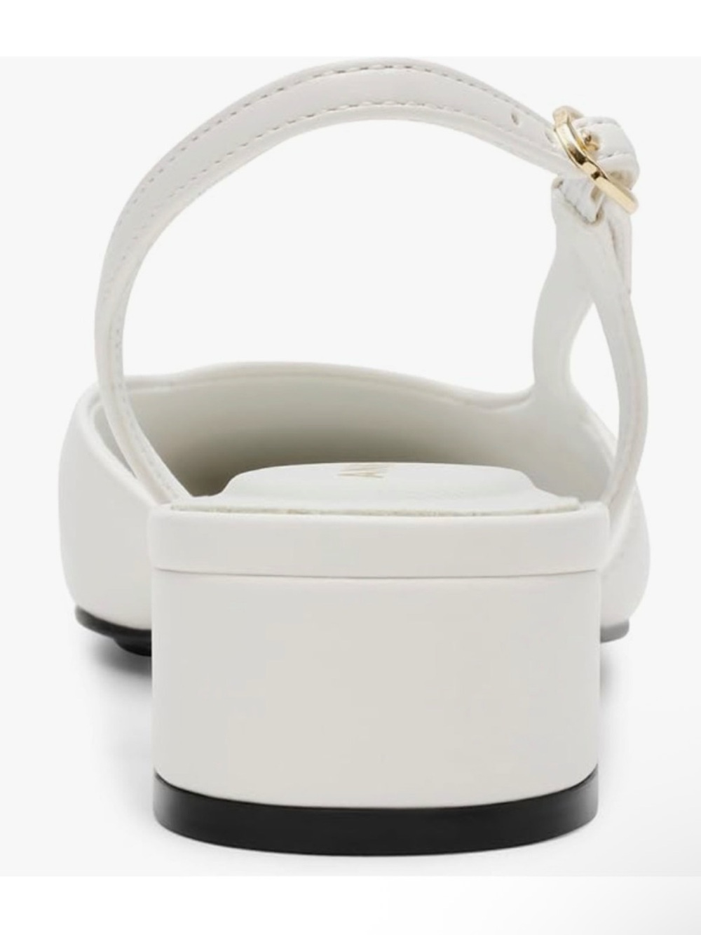 NWT 🧡Anne Klein - Black & White Nia Two-Tone Slingback - 9 - Picture 4 of 5